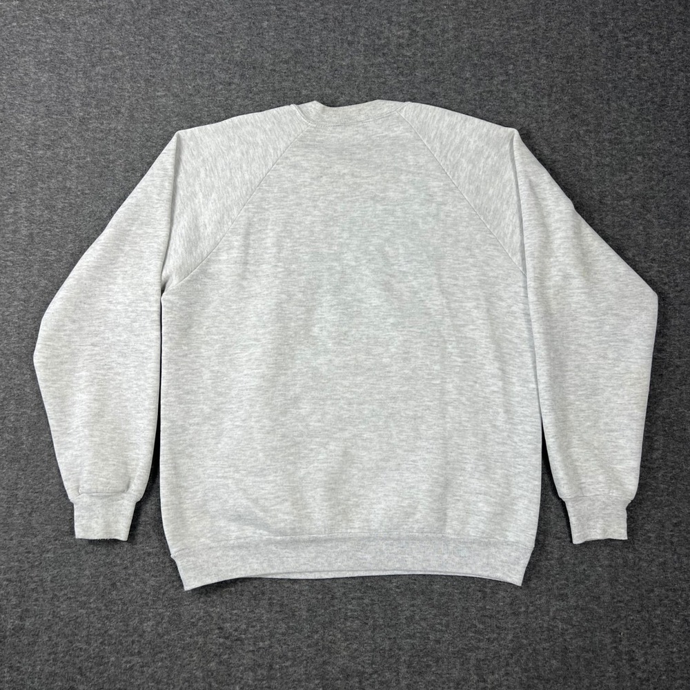 Vintage LBI Long Beach Island Sweatshirt Mens Large Grey Vacation Made in USA - Picture 5 of 9